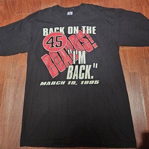 Vintage Michael Jordan Logo 7 Graphic Men's Shirt